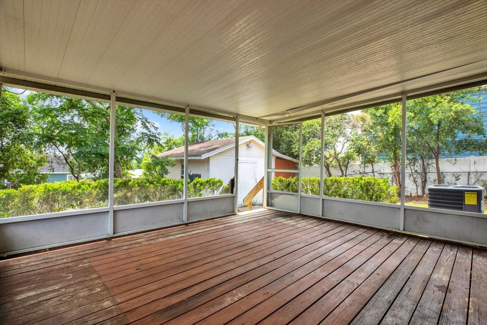 Large Back Porch