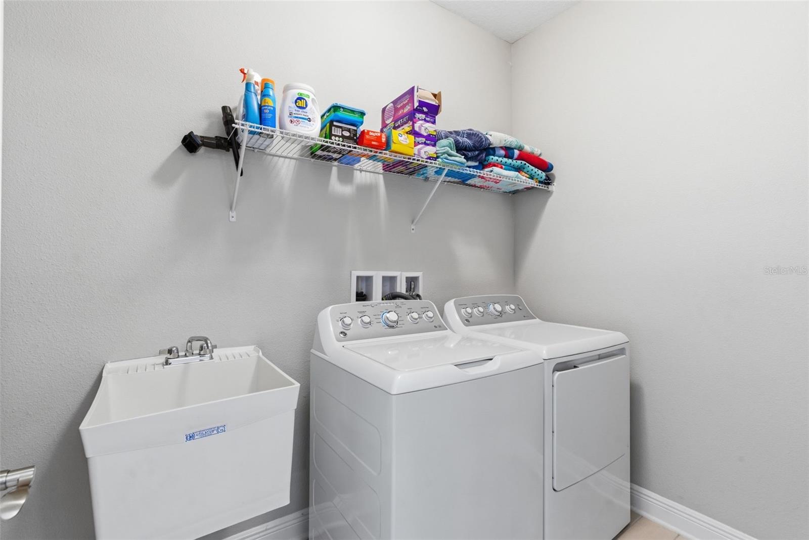 Washer and Dryer room