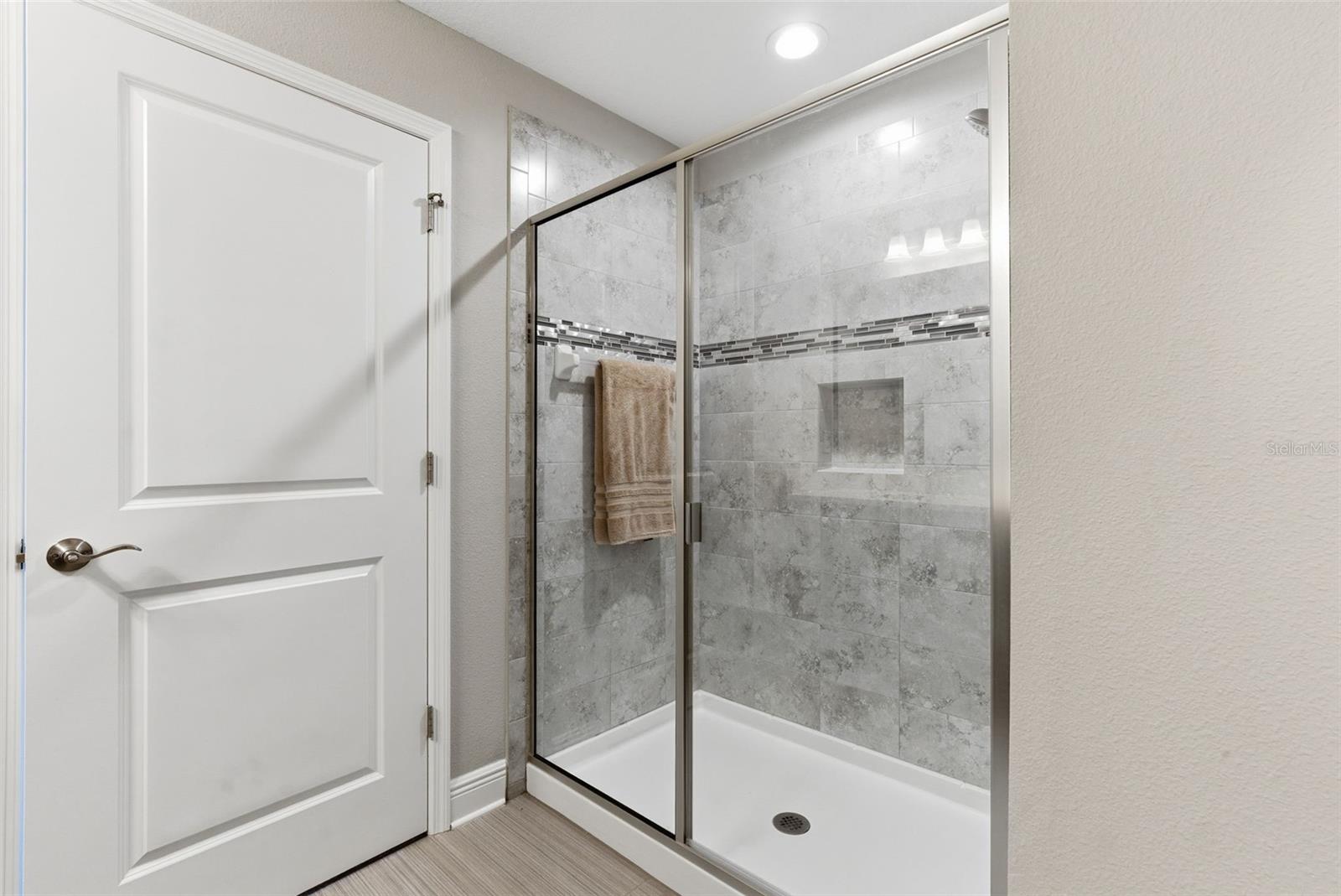 Primary room shower