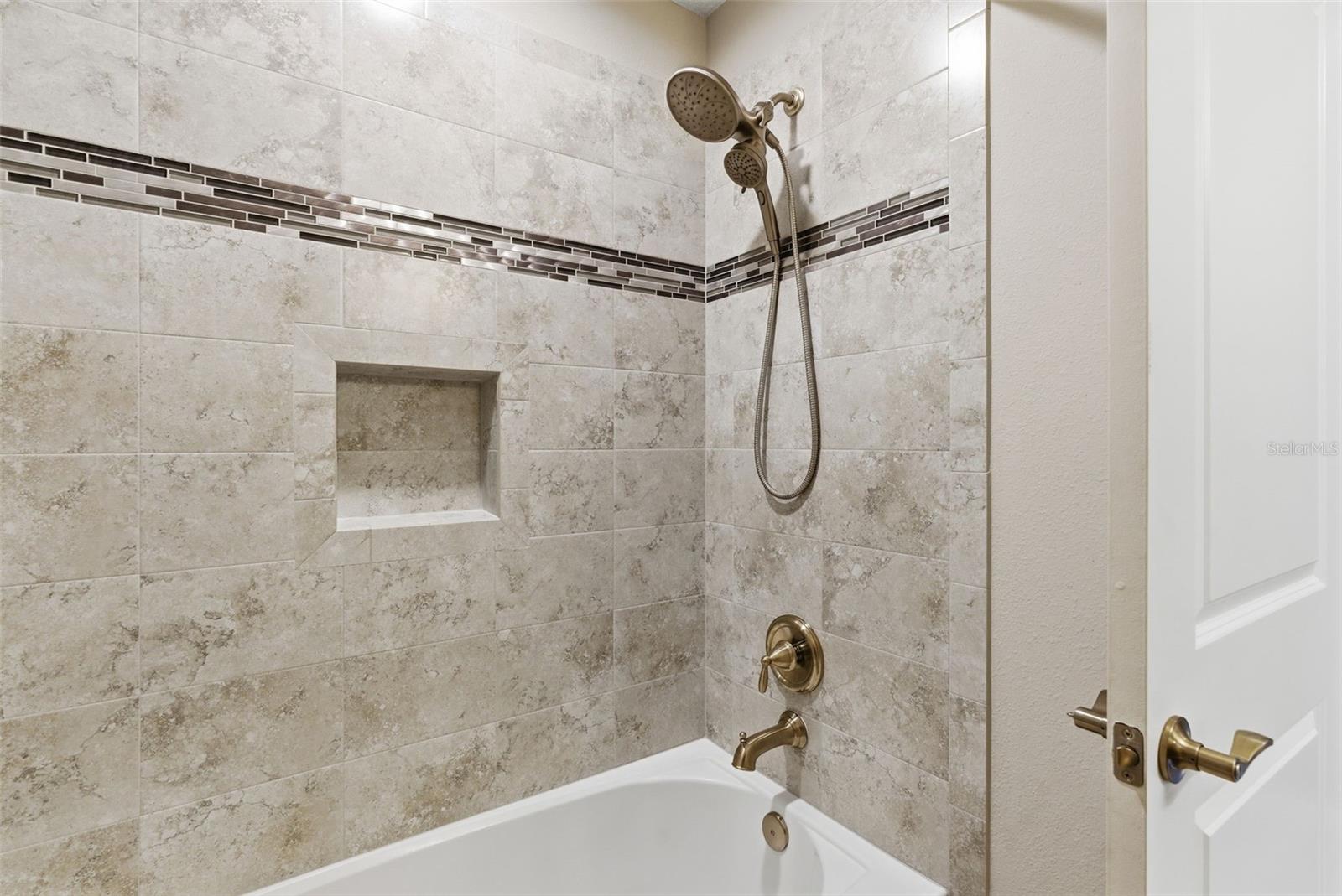 Upstairs shower