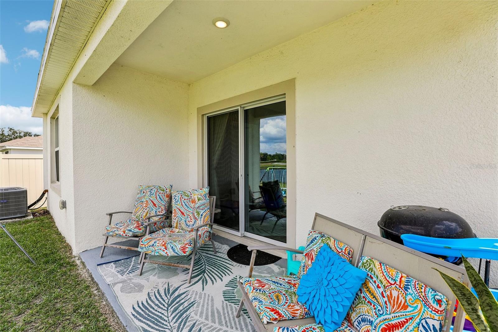 Covered patio