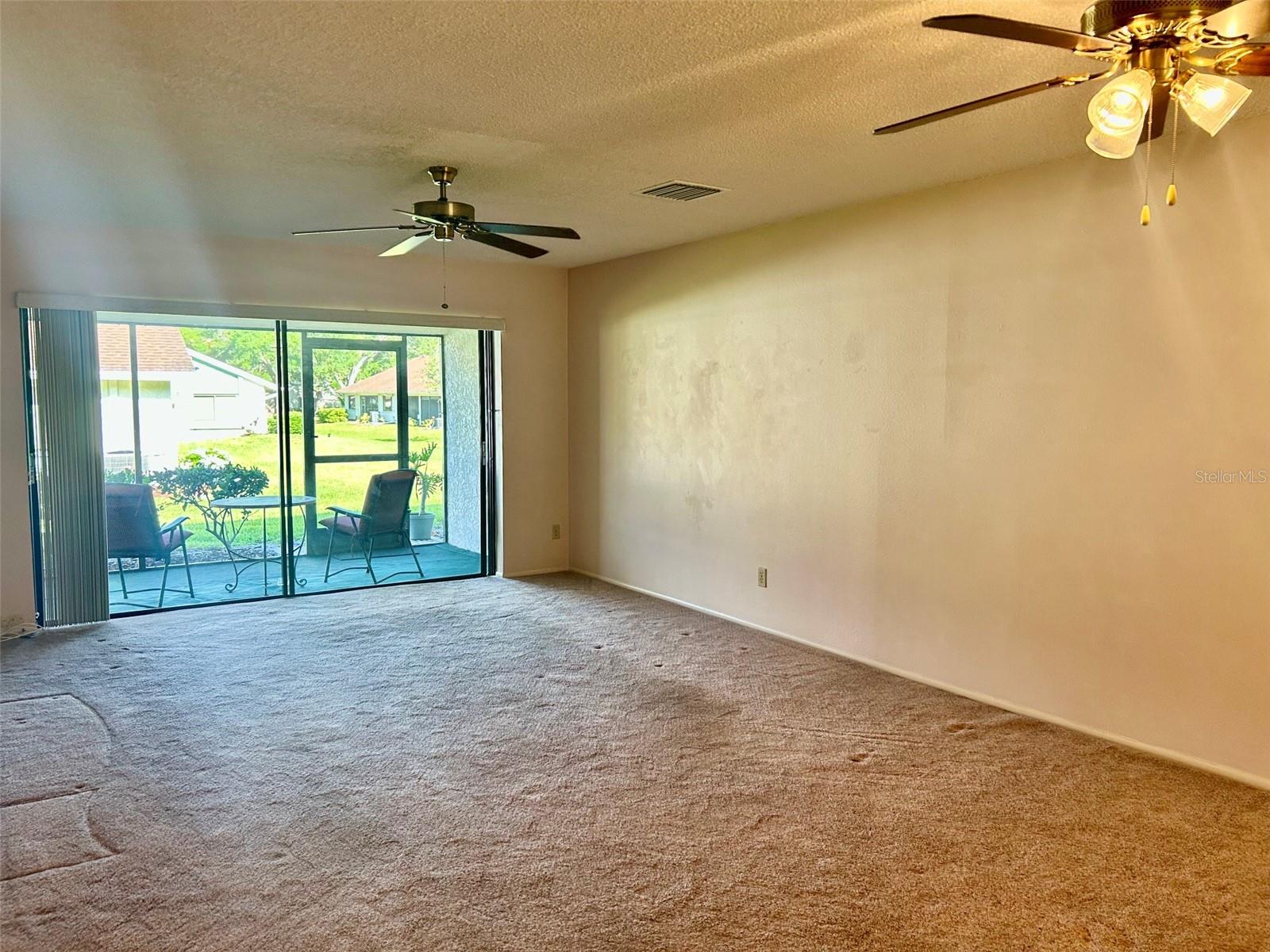 Great Room Leading To Porch