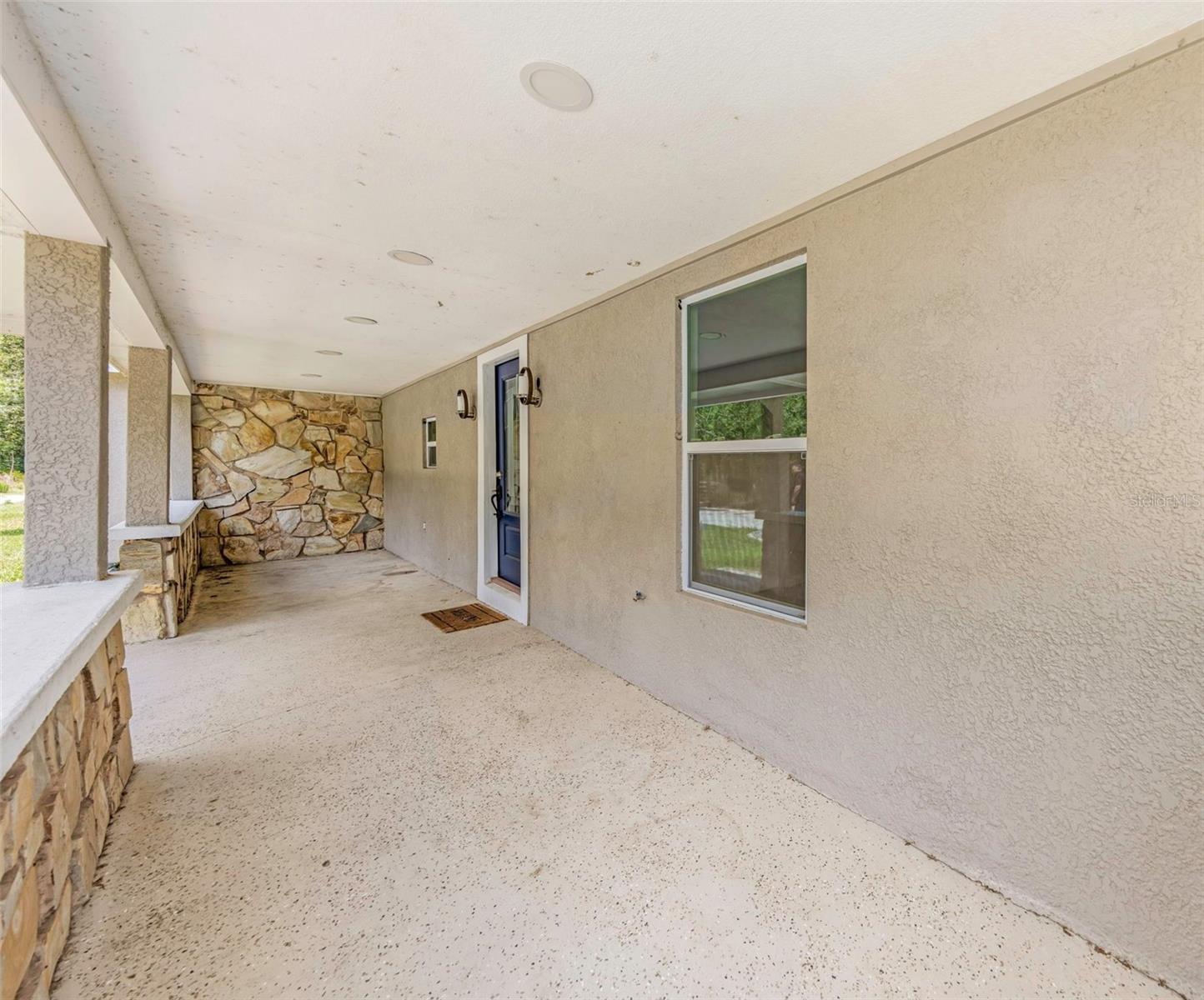 Front Patio - Reverse View