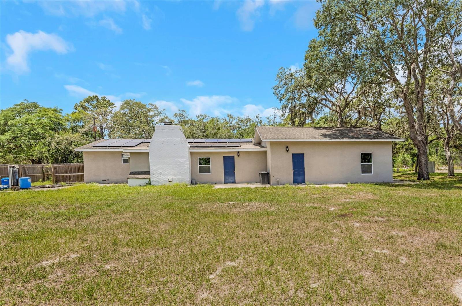 Rear of Home