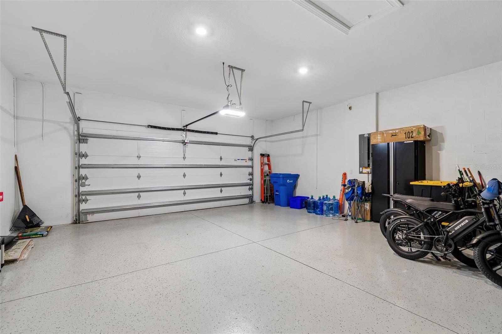 Expanded garage