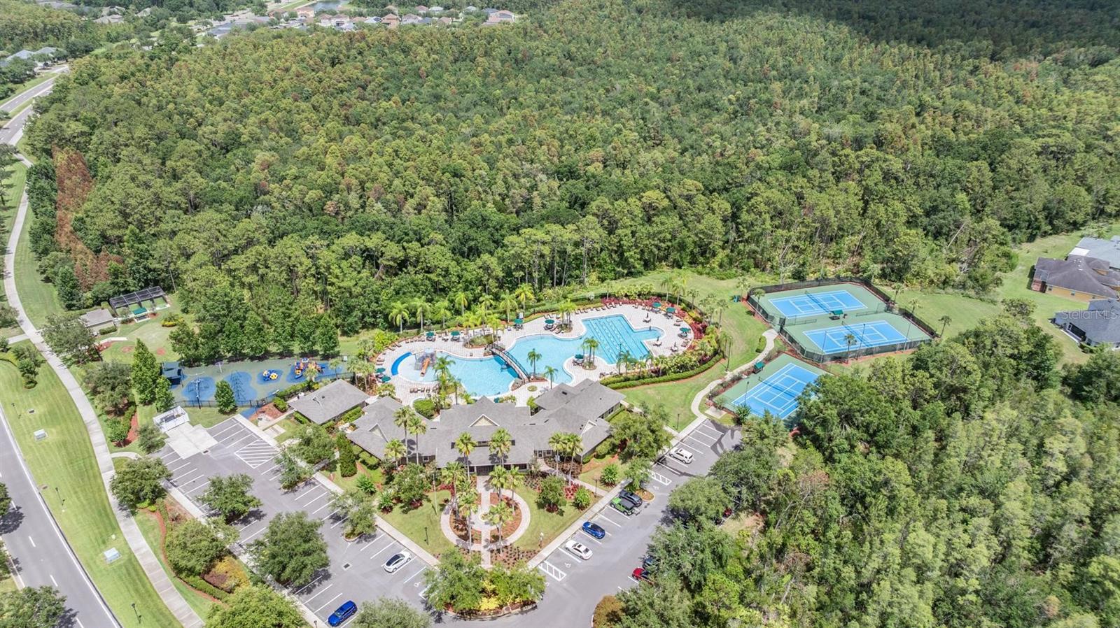 Clubhouse, Pools, and Activity Areas