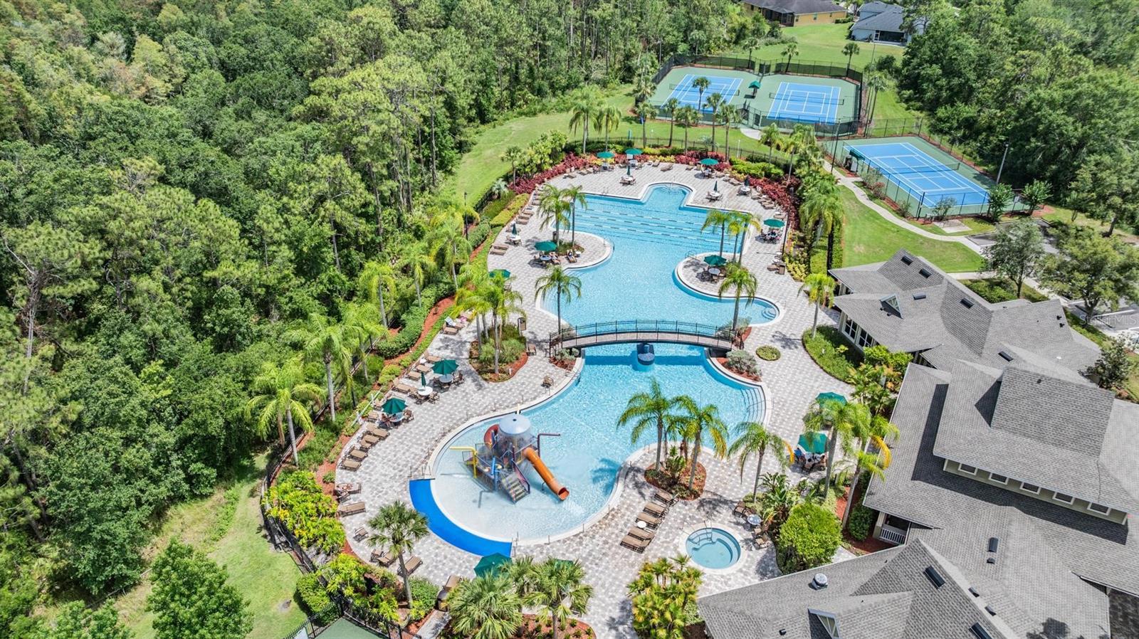 Clubhouse, Pools, and Activity Areas