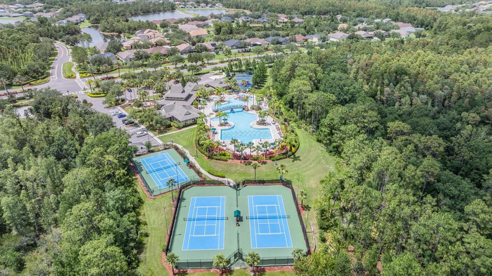 Clubhouse, Pools, and Activity Areas