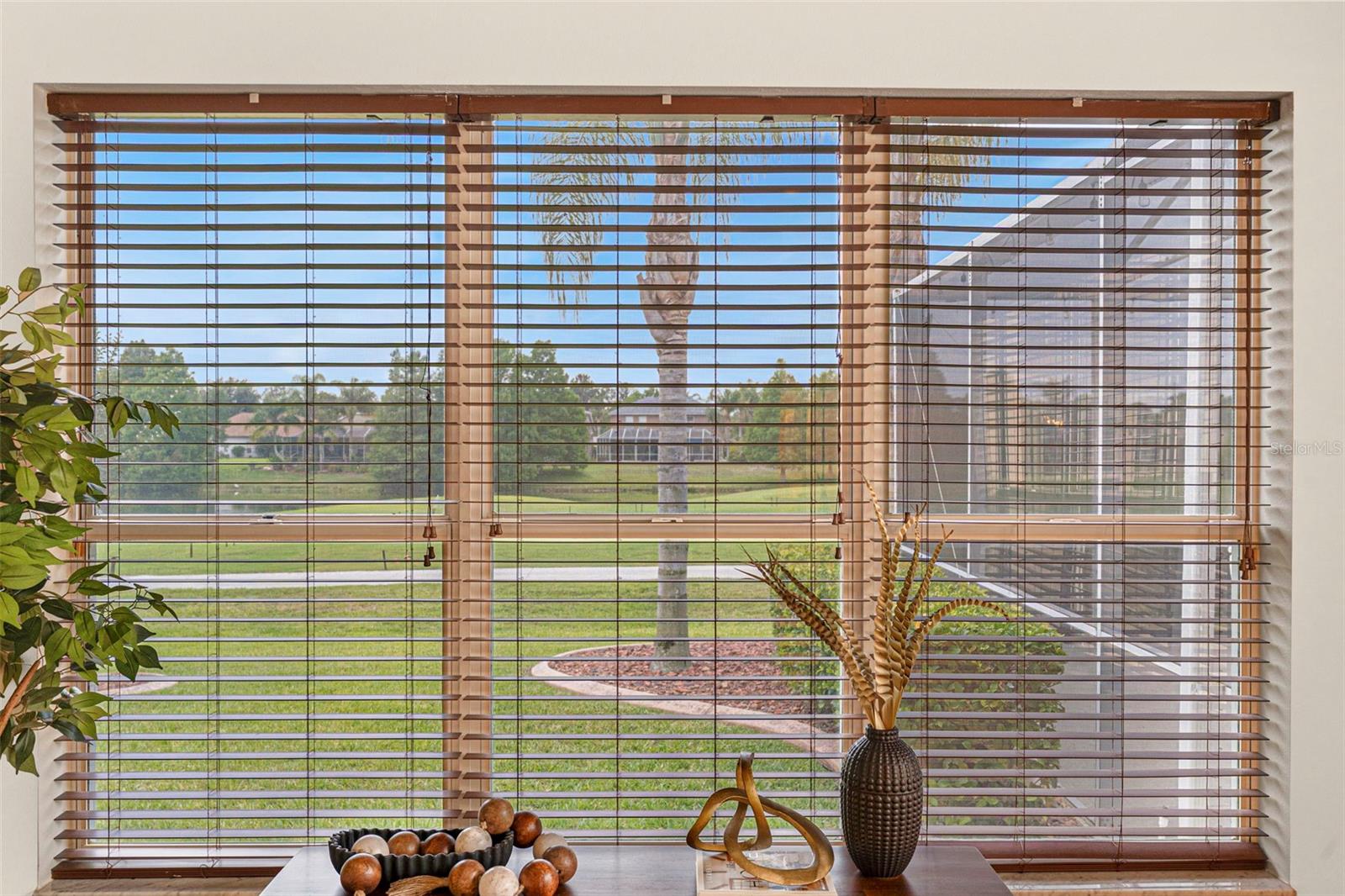 All windows have window tint - great for climate control and hurricane protection