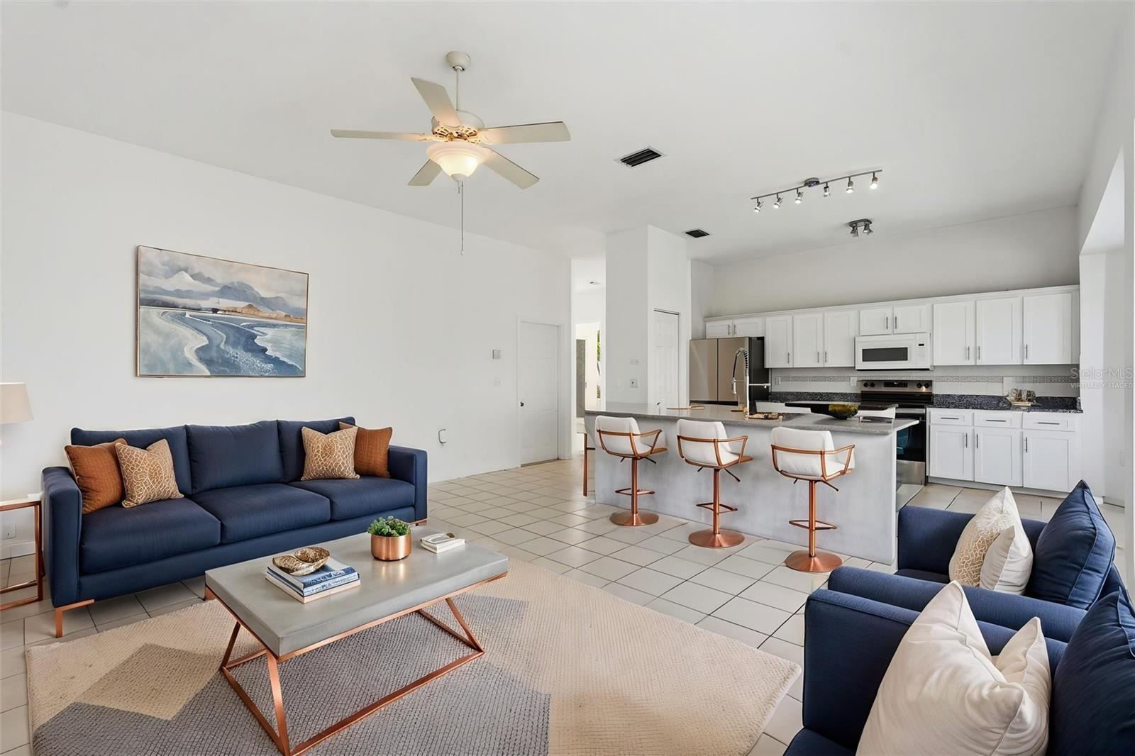 *Virtually Staged* Family Room