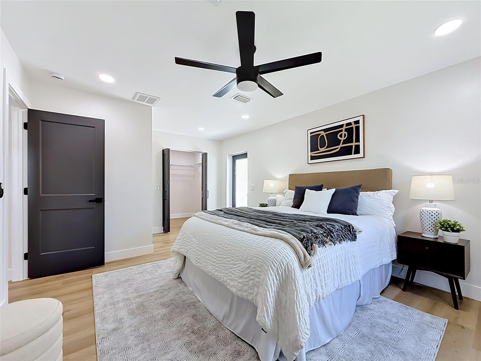Primary Suite with Large Walk-in Closet