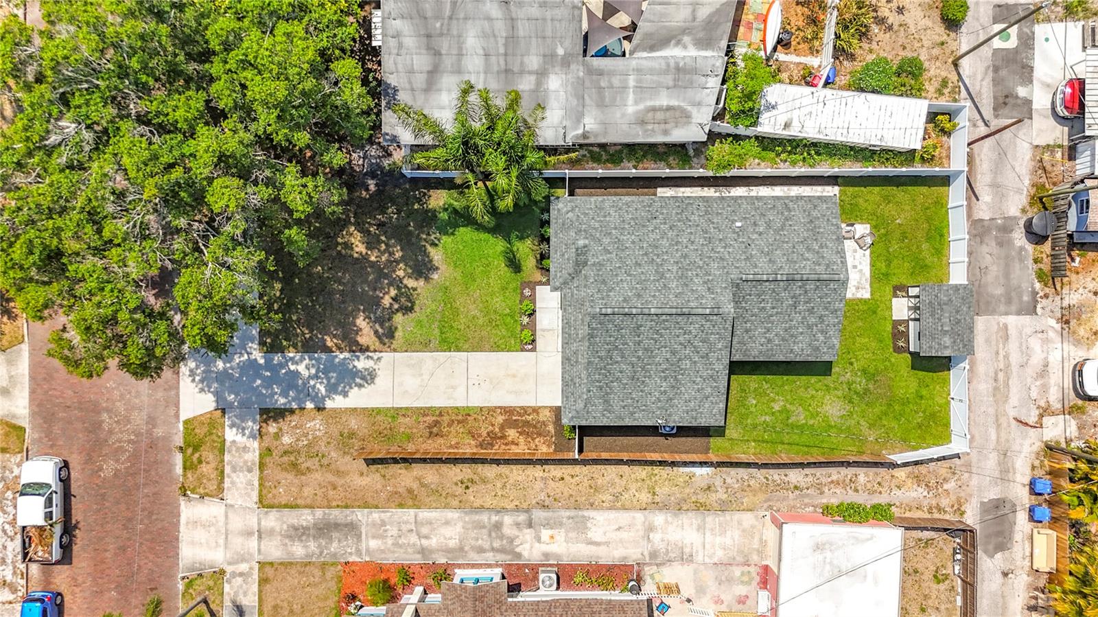 Aerial View of Property