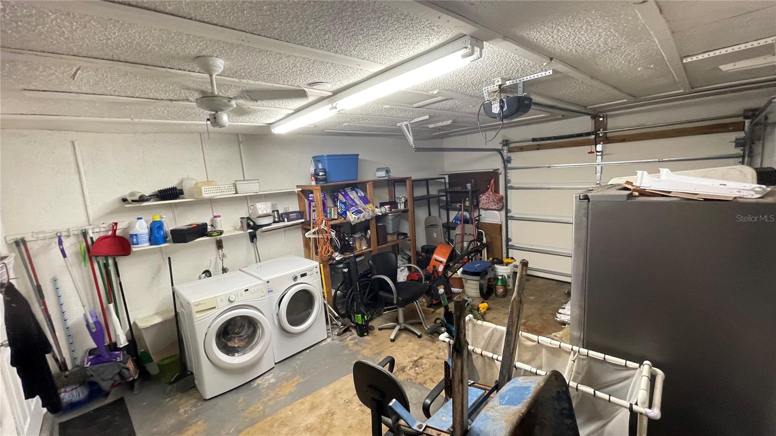 Garage from Side door