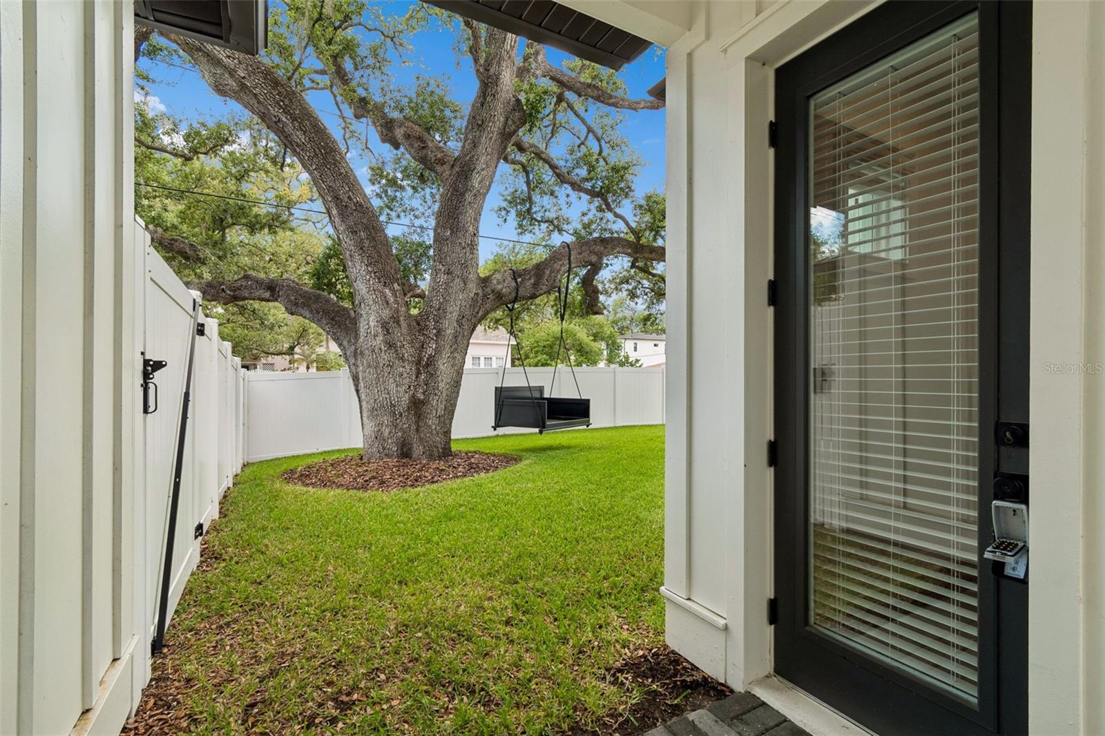 BACK DOOR TO GARAGE
