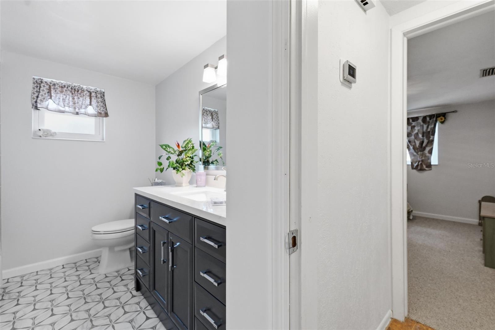 Hall bath