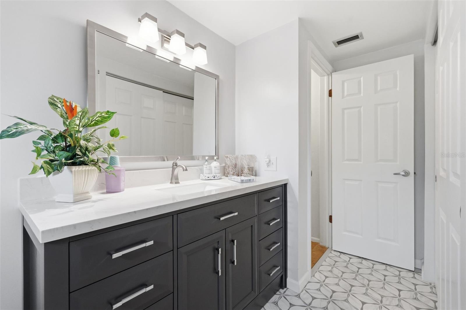 Hall bath