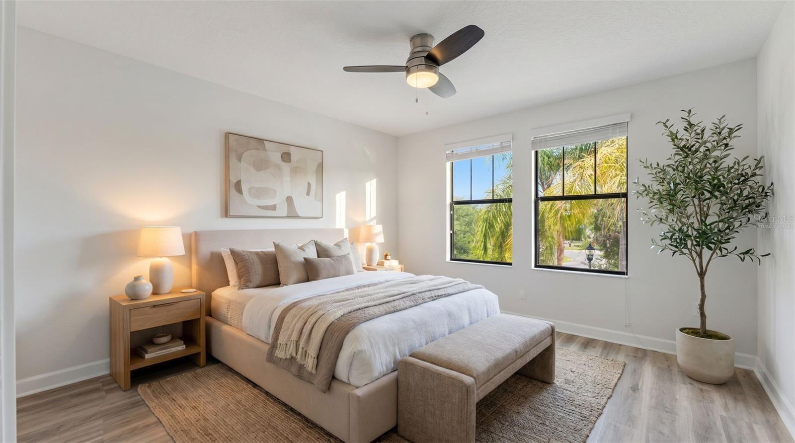 Bedroom #2 Virtually Staged