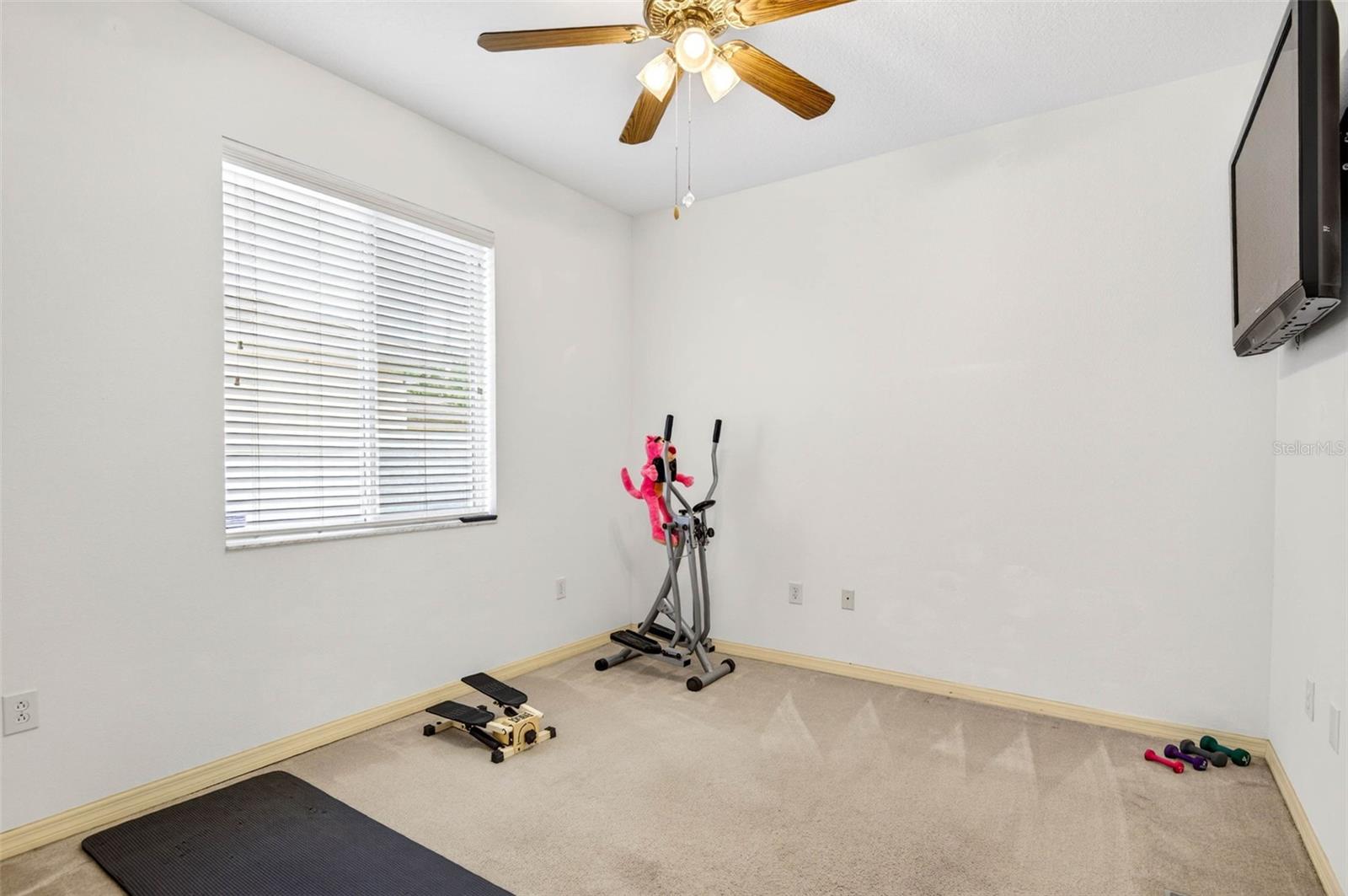 bedroom 2 - exercise room