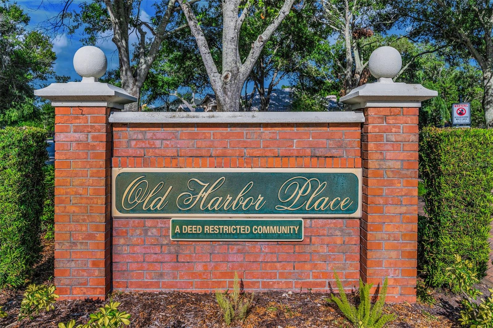 Small Exclusice Community of Old Harbor Place