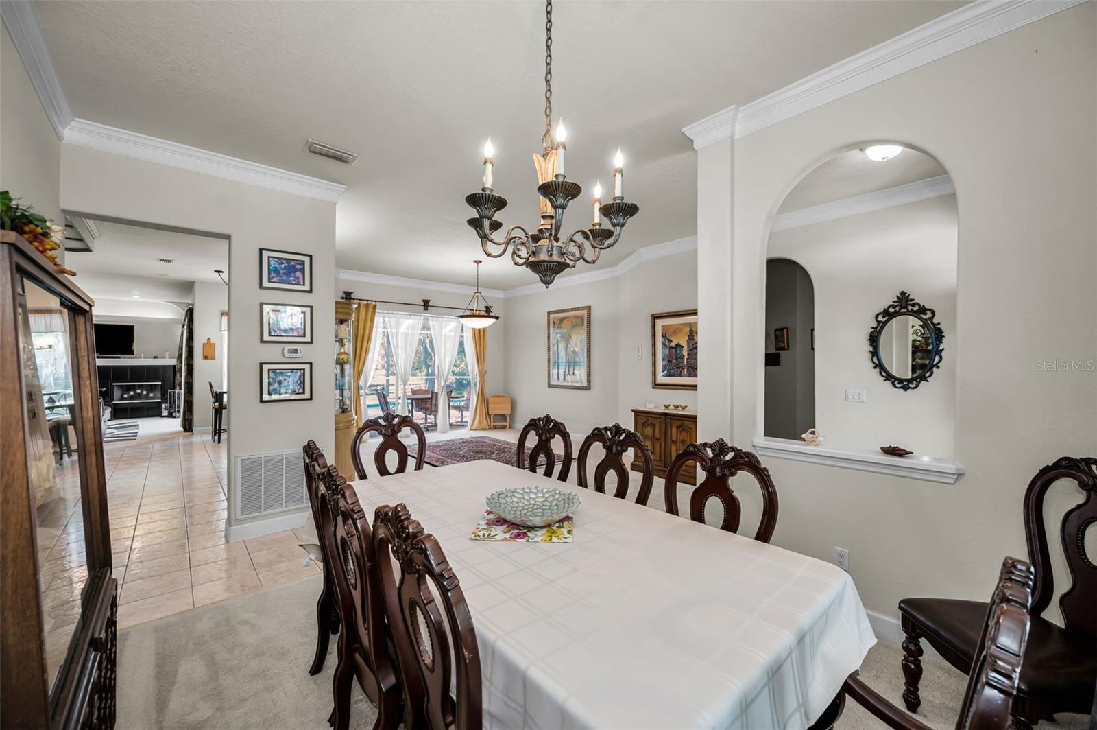 Dining Room and Living Room