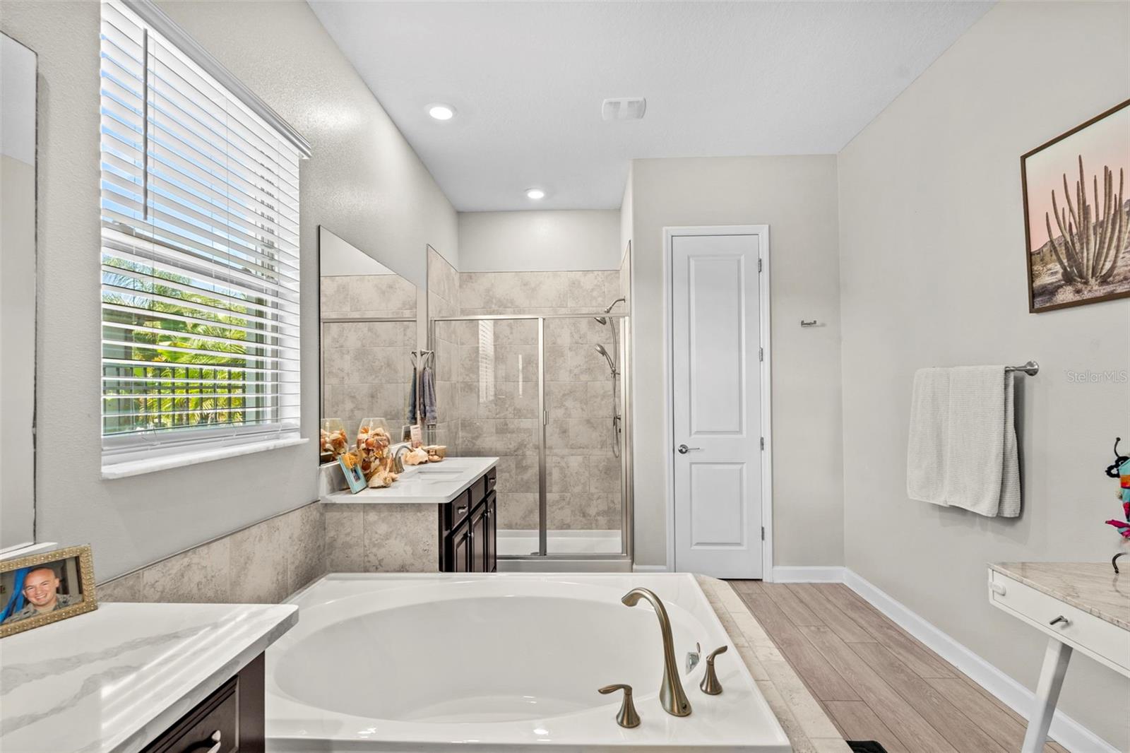 VIEW OF LARGE SHOWER