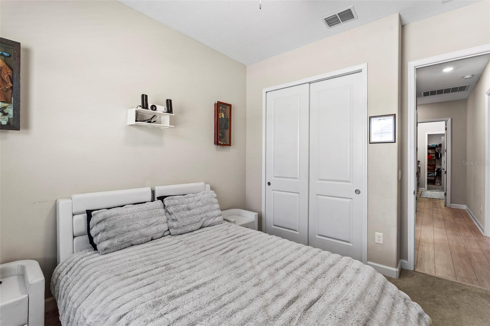 LEADS TO BATHROOM RIGHT OUTSIDE DOOR