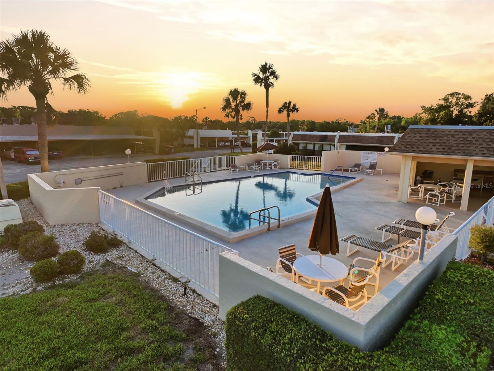 Private pool just for residents of Fairway Villas V