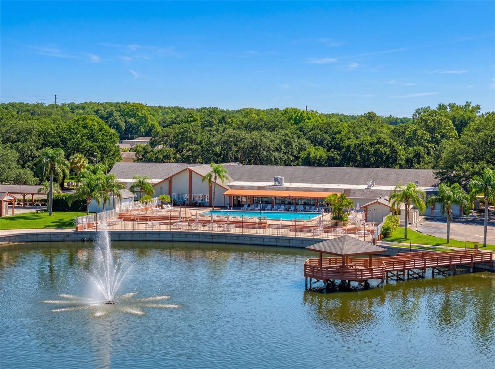 Beautiful Timber Oaks Clubhouse and Pool