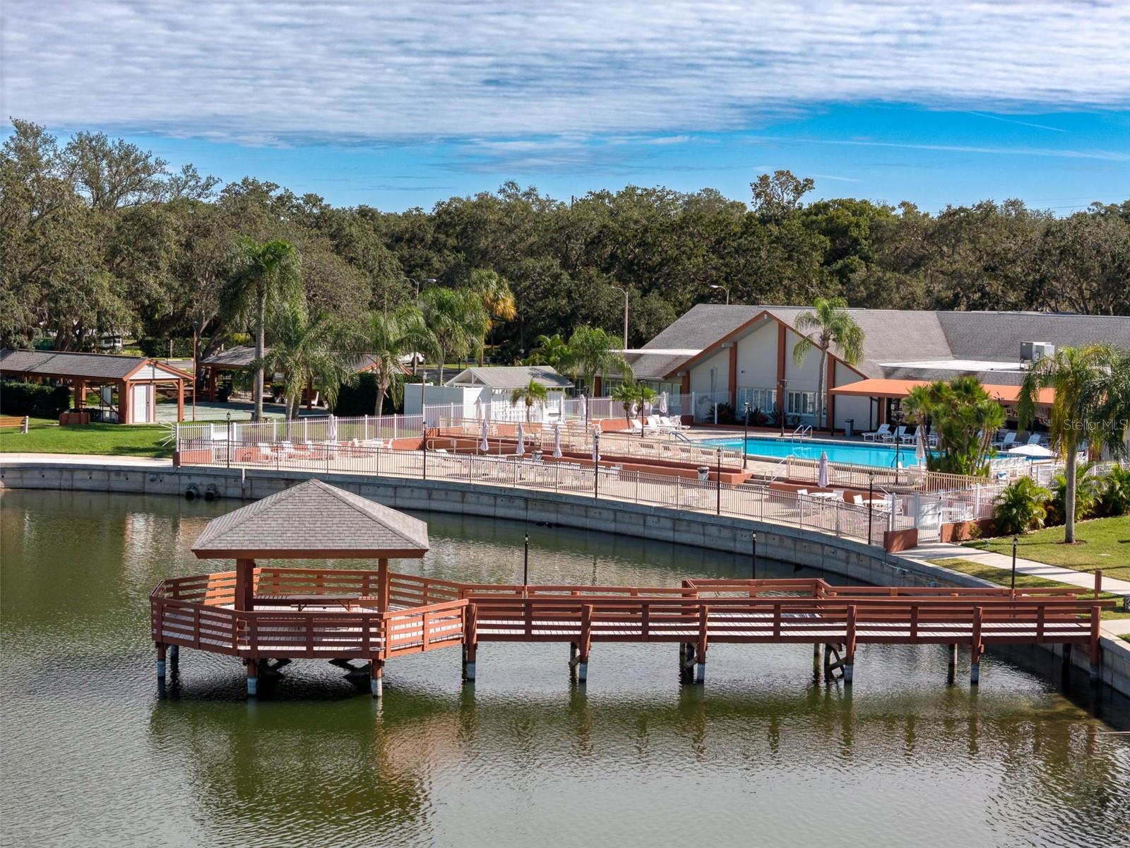 Pier and picnic area