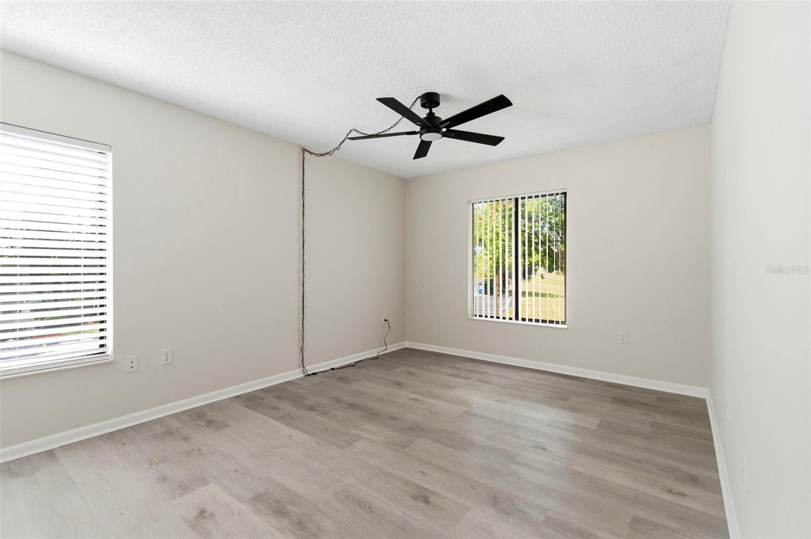 The Primary Bedroom has 2 windows! Lots of natural light