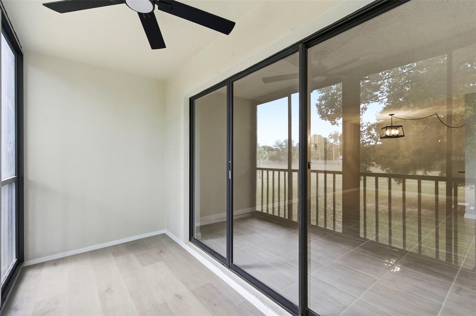 Updated flooring at Balcony too!