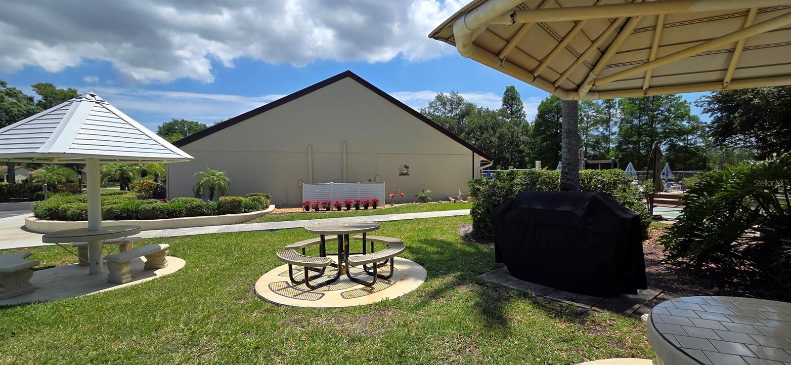 Grill area