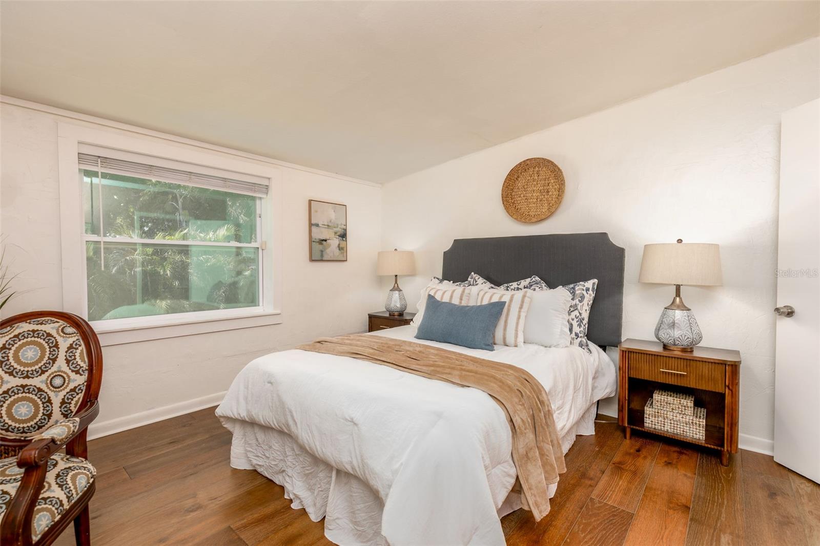 Bedroom 3 with hardwood floors