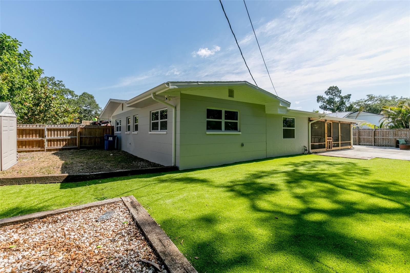 Back and Side Yard