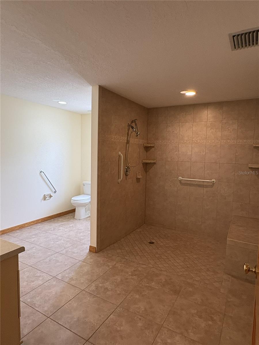 Large walk-in shower in Ensuite Bathroom