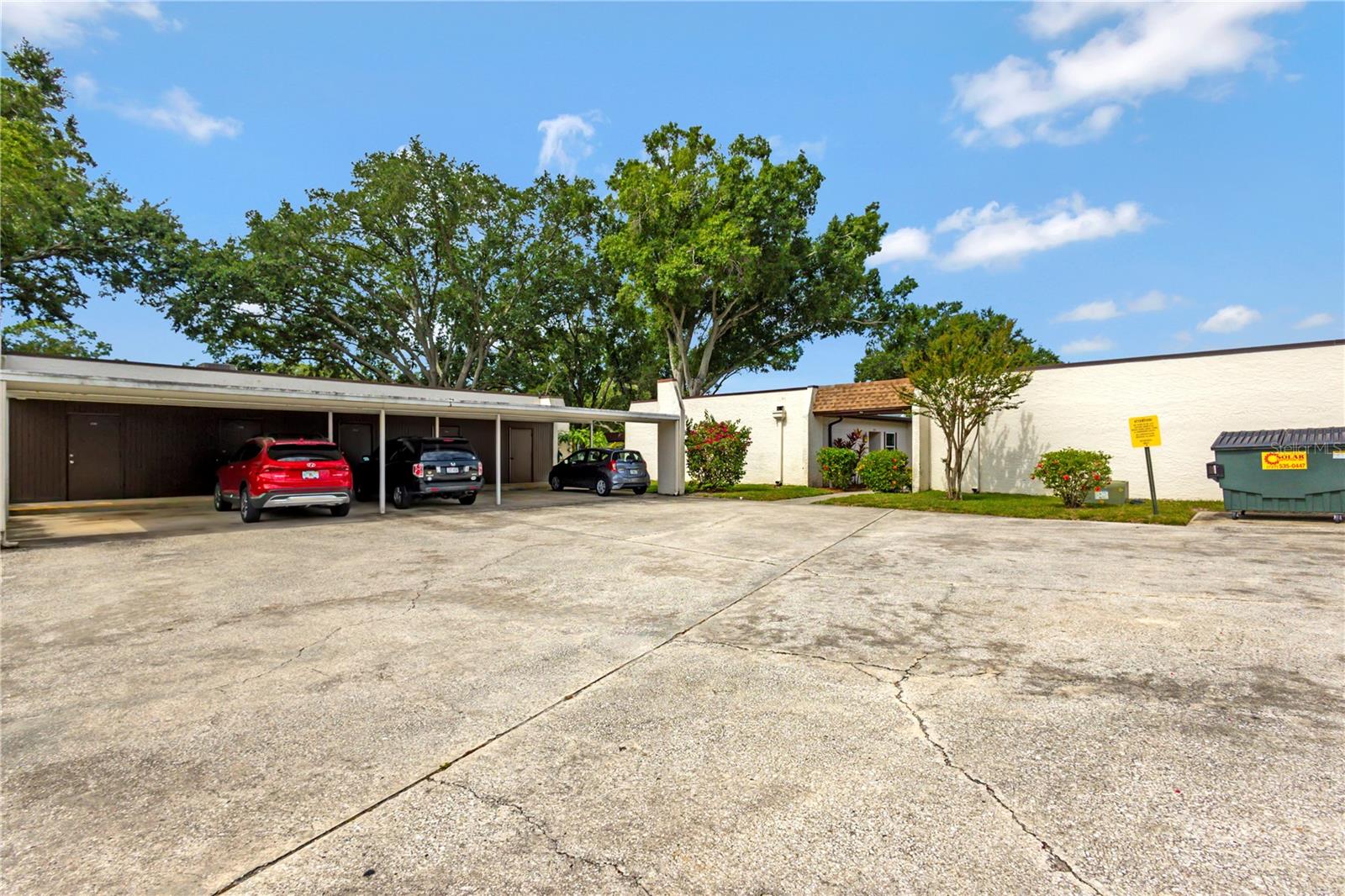 Covered Carport Parking