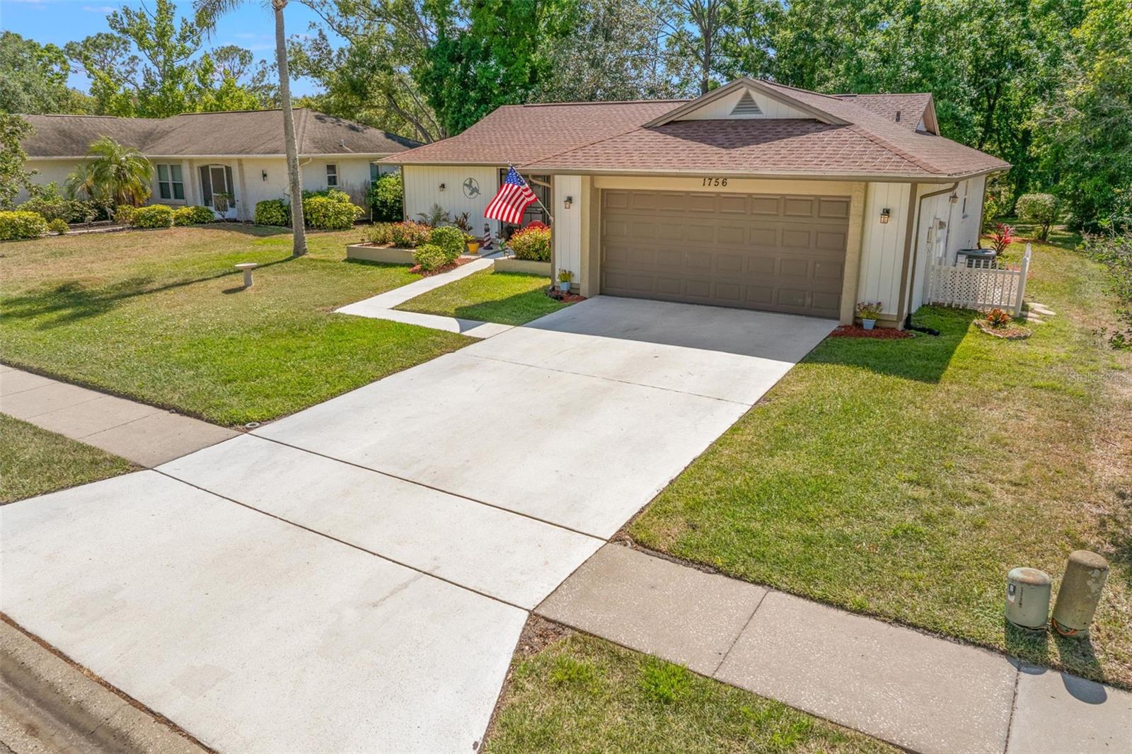 Arial view from north