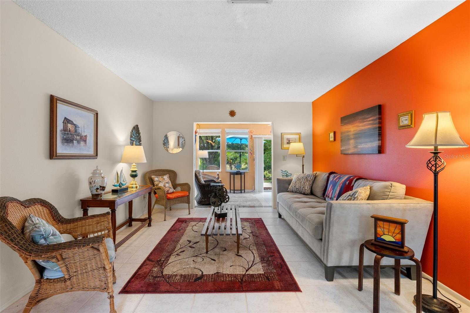 stepping in front door