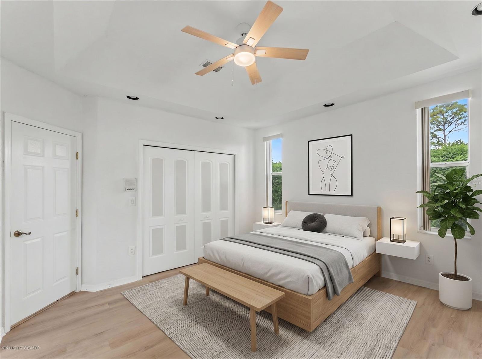 bedroom 2 virtually staged