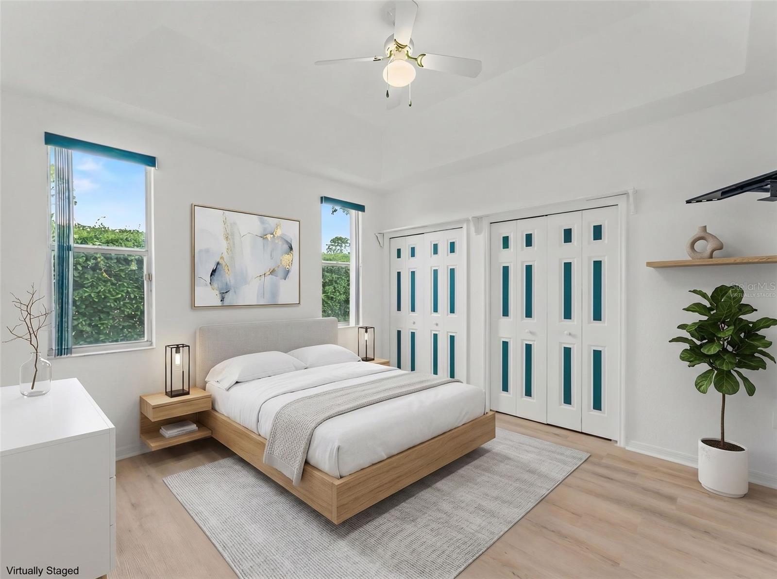 bedroom 3 virtually staged
