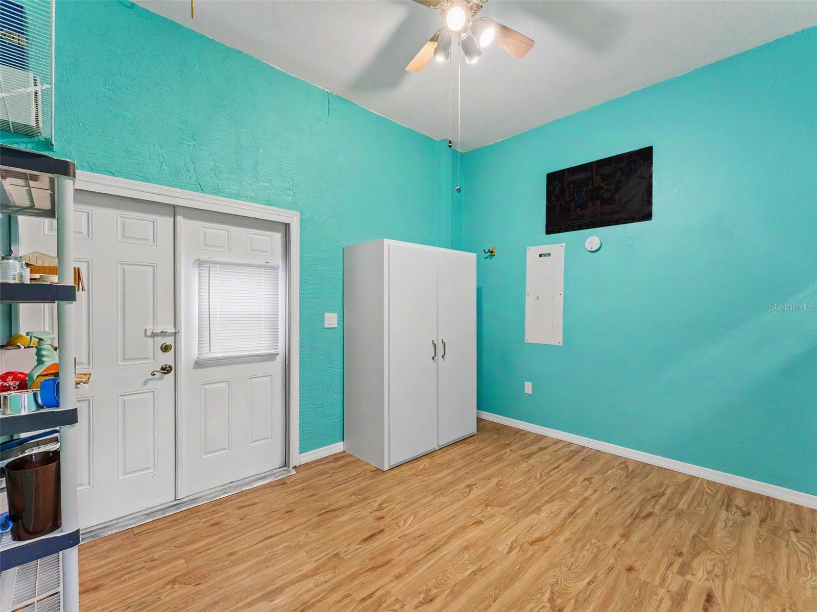 bonus room with AC off garage