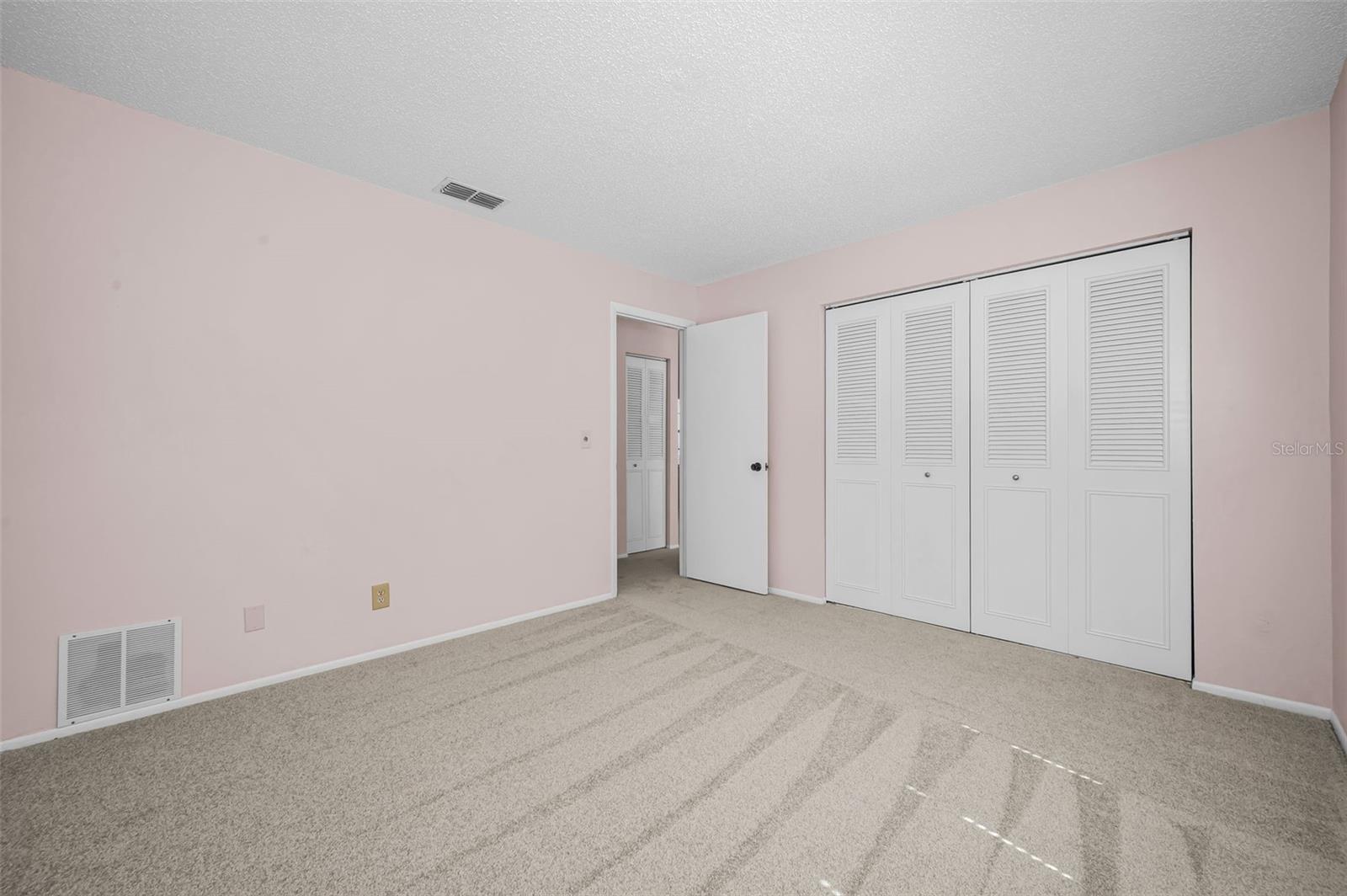 Bedroom 1 with large closet