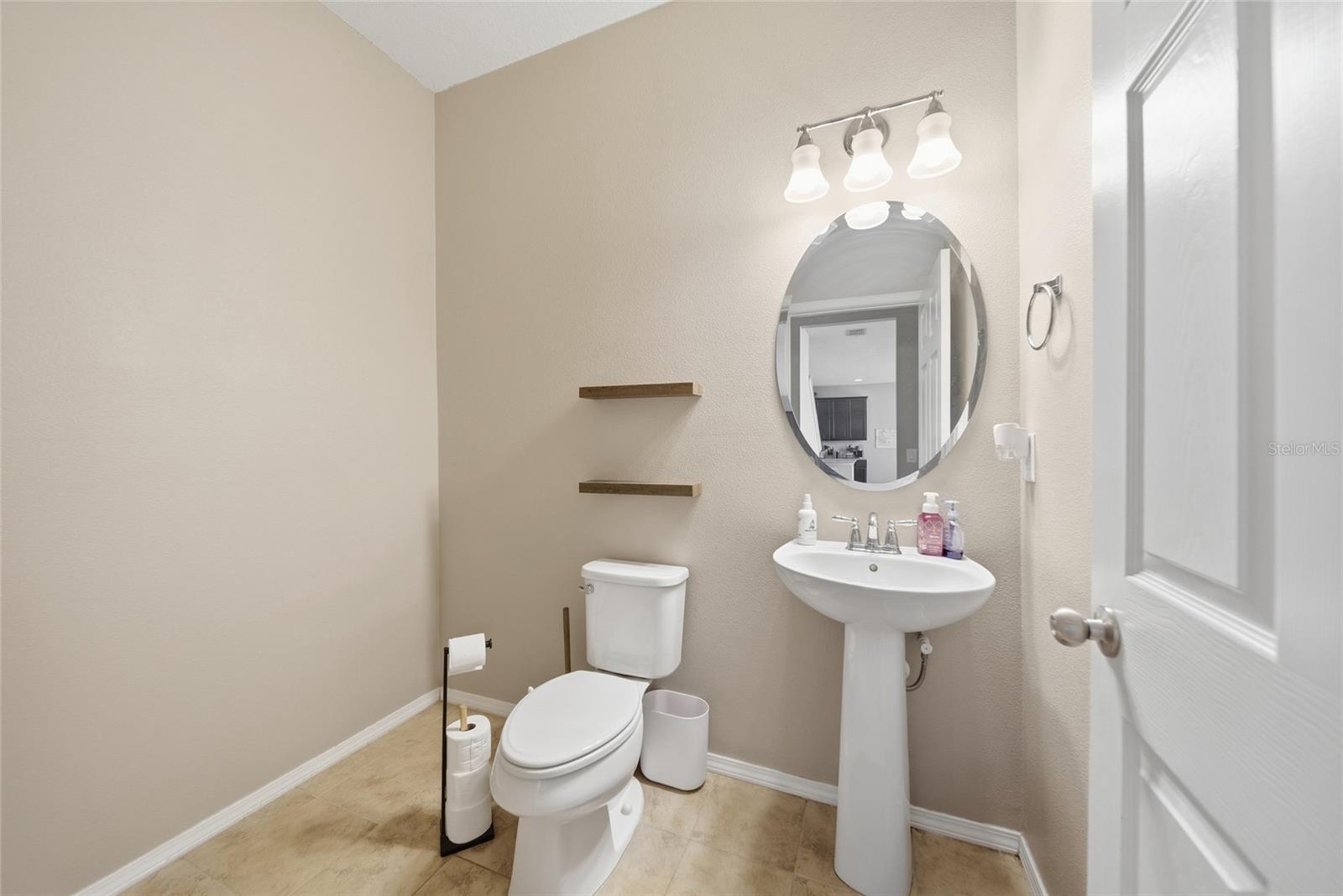 First Floor Power Bathroom