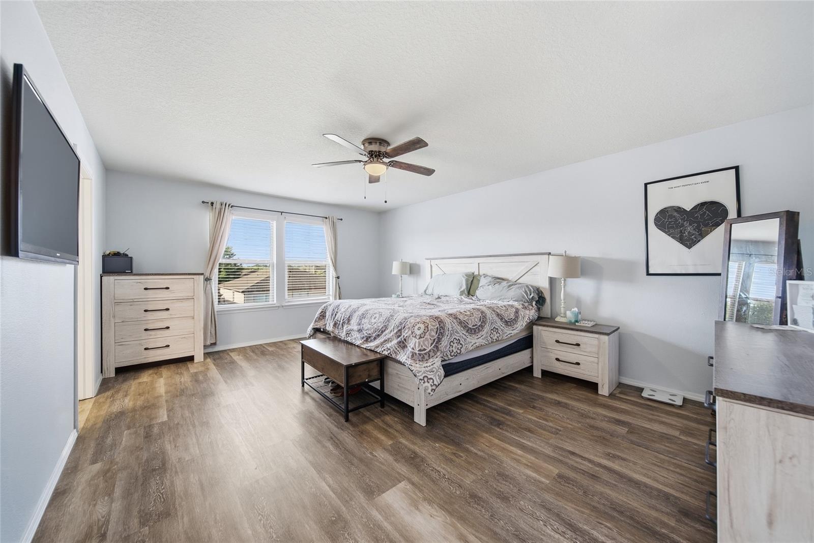 Spacious Primary Bedroom