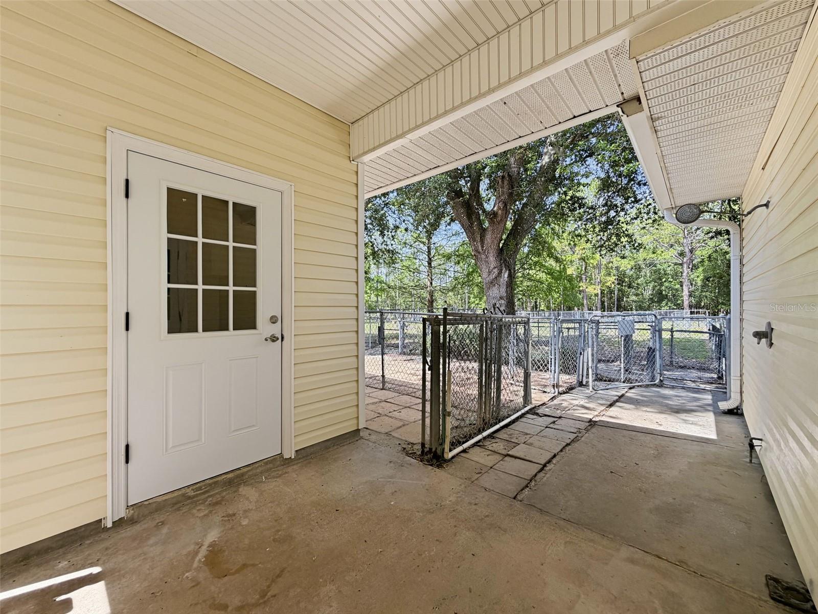 Breezeway between House & Garage