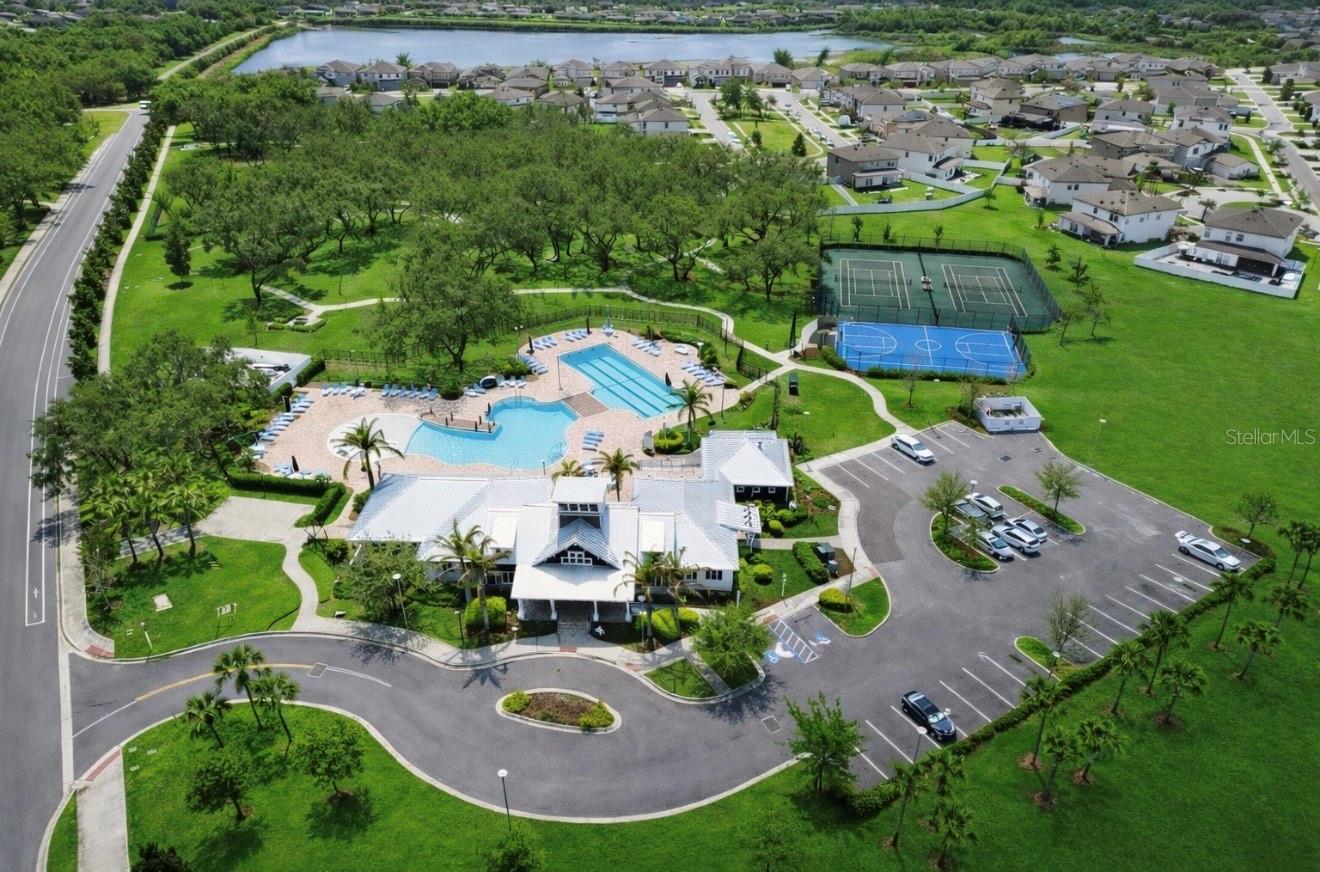 Aerial View of Hammock Club