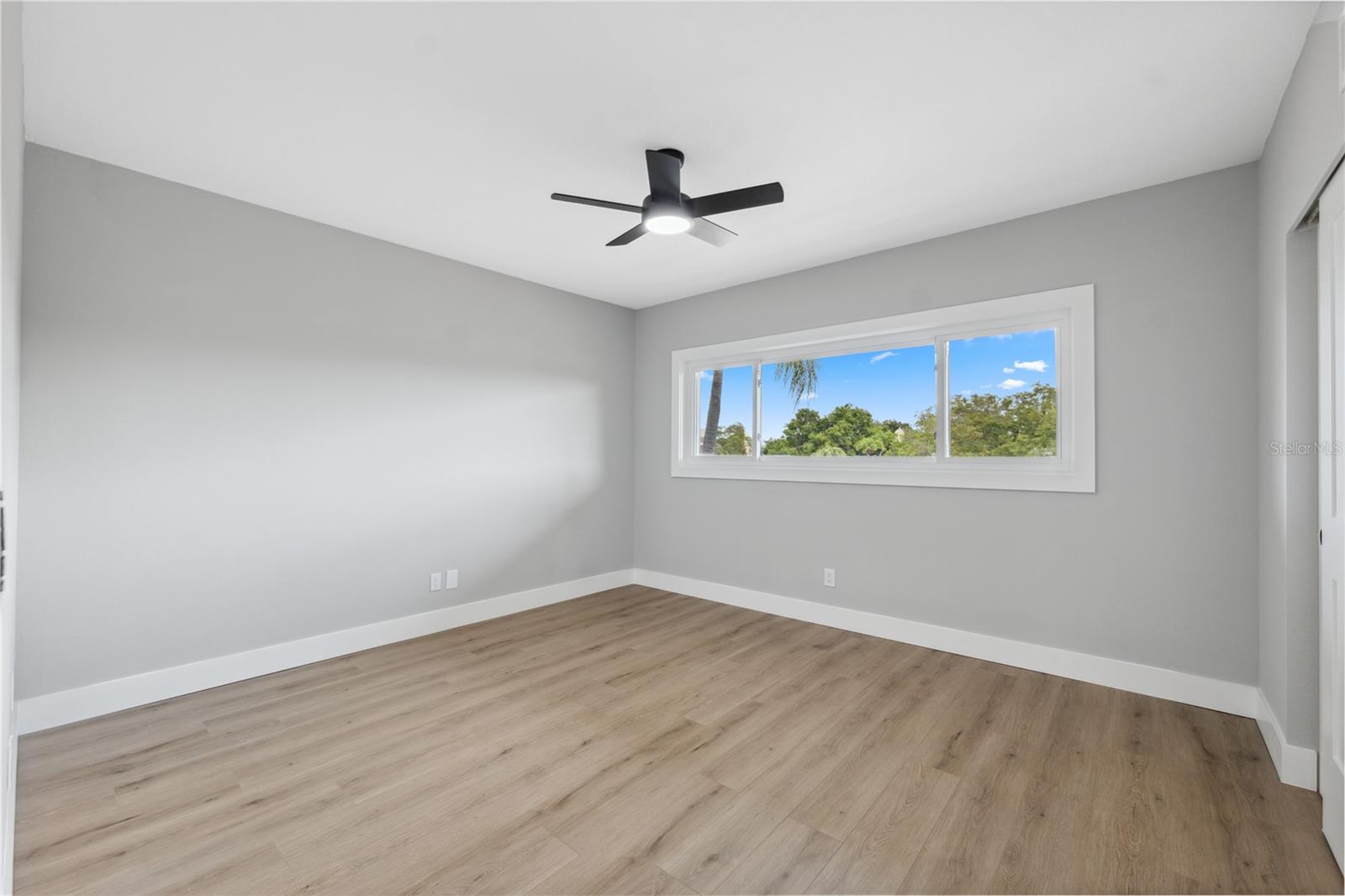 large second bedroom with room for a queen or king bed