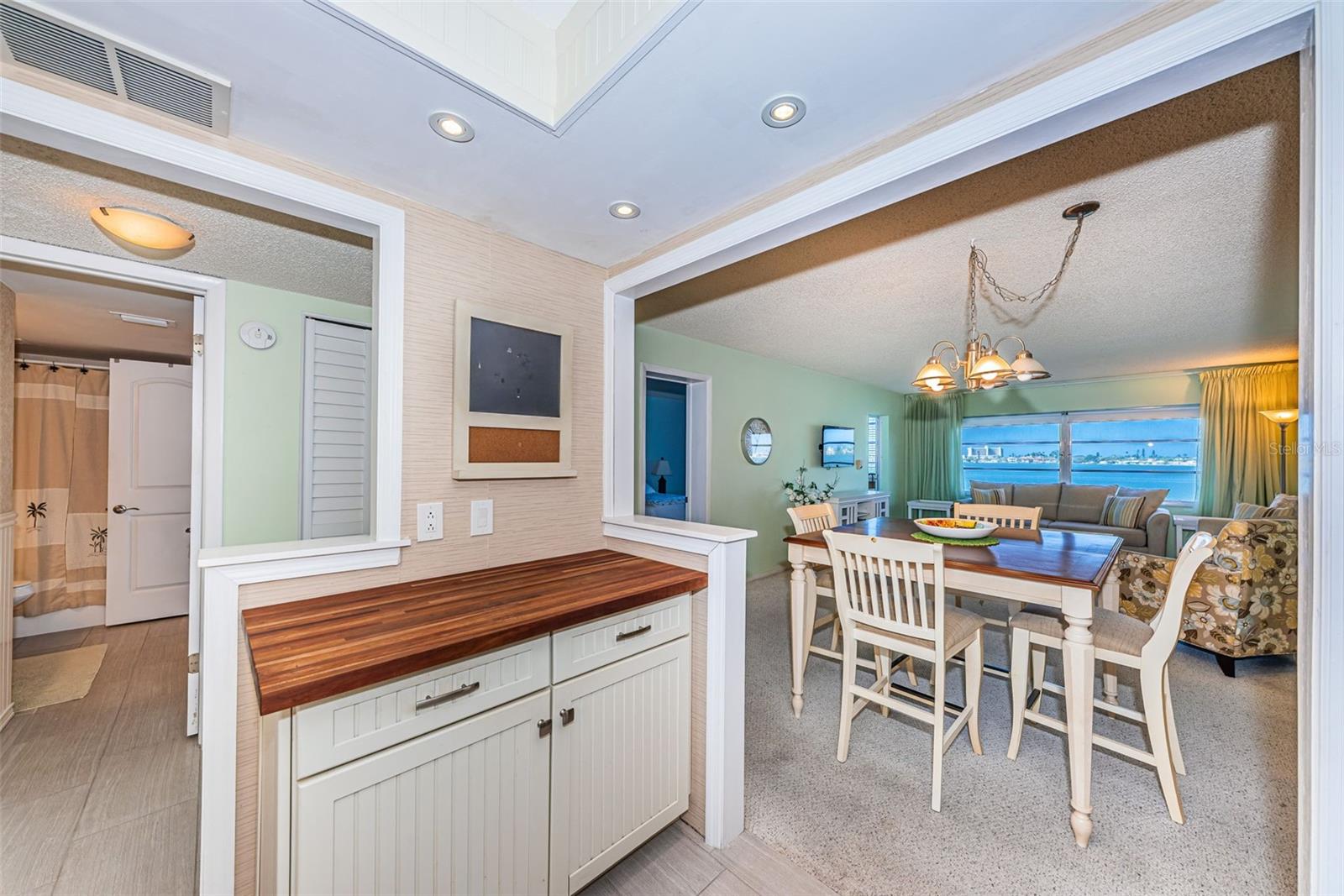 Lots of storage and counter space