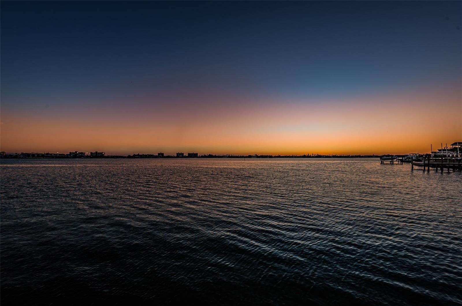 Evening sunset