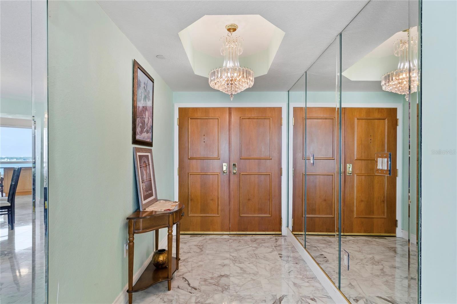 Double-door entrance to your Florida home!